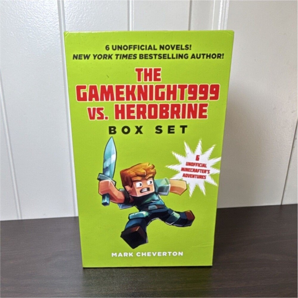 Mark Cheverton Gameknight999 Ser. Box Set Minecraft Adventure Novel English